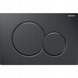 Przycisk spłuczki Geberit Sigma01 Czarny 48h