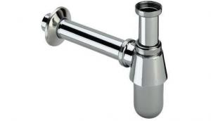 Półsyfon butelkowy 5/4x5/4 mosiądz / chromowany