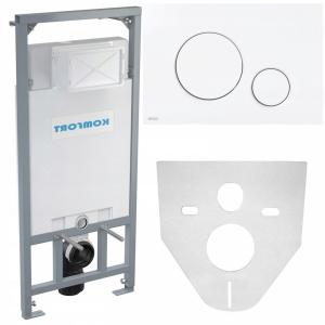 Stelaż podtynkowy do WC + mocowanie ALCADRAIN 510 x 125 x 1120 mm