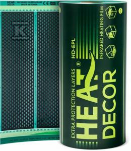 HEAT DECOR Folia grzewcza HD-EPL 80 W/m2 - szerokość 50 cm - rolka 75 mb