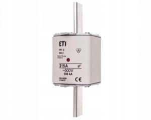 ETI Wkładka topikowa przemysłowa szybka NH2/WT2 gF 315A/500V