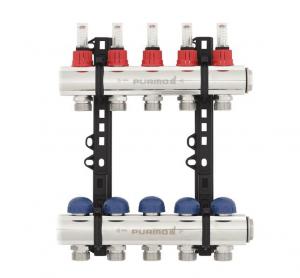Rozdzielacz Purmo INVEST z rotametrami 5-obw 48h