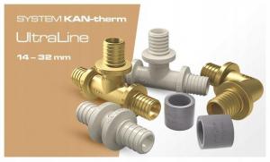 KAN-therm Trójnik mosiężny GW ultraLINE - 25 Rp1/2