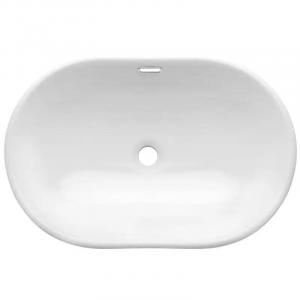 INVENA UMYWALKA WPUSZCZANA W BLAT EGINA 60 CM OWALNA