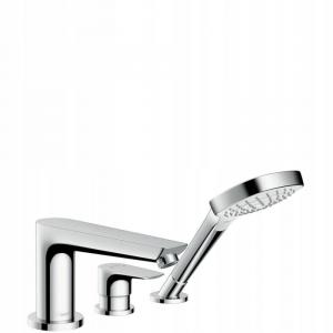 HANSGROHE Bateria wannowa Talis E 3-otworowa na brzeg wanny element zewn