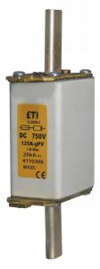 ETI Wkładka topikowa WT/NH 0 DC - 750V M0 GR 50A/750V DC