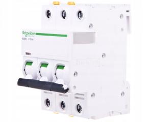SCHNEIDER ELECTRIC Wyłącznik nadprądowy iC60N-C0,5-3 C 0,5A 3-biegunowy