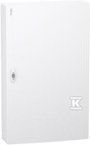 Obudowa PrismaSeT XS PSXS-5-24-NT-B, natynkowa, drzwi białe, 5 rzędów, 24 m