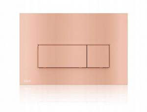 Przycisk sterujący ALCADRAIN do systemów podtynk red gold - mat