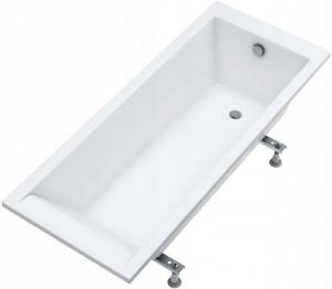 ONNLINE Wanna prostokątna 160x70x40,5 cm z nogami w komplecie Onnline