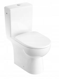 Miska stojąca WC Selnova do spłuczki nasadzanej, lejowa, B35.5 cm, H40 cm,