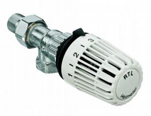 RTL - Ogranicznik temperatury powrotu DN15 niklowany, KVS 0,73 kątowy