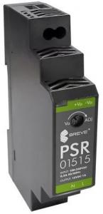 Zasilacz impulsowy PSR 01515 230/ 15VDC 1A 15W na szynę DIN, Uzas: 85-264VA