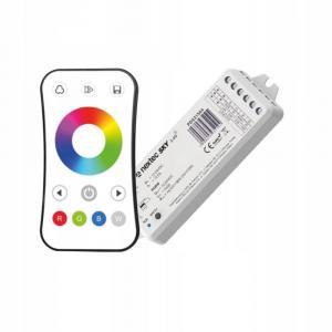 Zestaw sterownik do taśm LED 12-24V 2,4GHz 48h