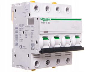 SCHNEIDER ELECTRIC Wyłącznik nadprądowy iC60H-C40-4 C 40A 4-biegunowy