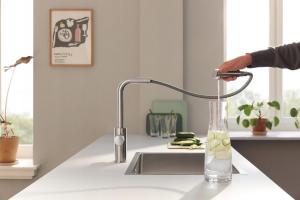 Bateria filtrująca Grohe Blue Pure Minta z wyciąganą, obracaną w zakresie 3