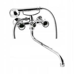 Bateria wannowa INVENA MODENA z wylewką typu S 48h