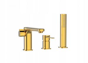 INVENA BATERIA WANNOWA 3 OTWOROWA GLAMOUR INVENA TREND ZŁOTA