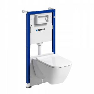 GEBERIT Zestaw stelażowy Duofix Basic Smyle Square