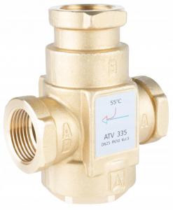 AFRISO Zawór temperaturowy ATV 335, DN25, Rp 1 cal, kvs 9, 55°C