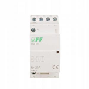 Stycznik modułowy styki 2NO+2NC I=25A napięcie cewki U=230V AC 2 moduły ONN