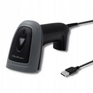 QOLTEC Czytnik kodów 1D i 2D, USB, 50863
