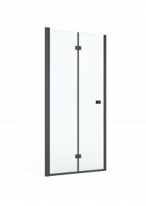 ROCA Drzwi Capital Black 2 skrzydłowe łamane 80x195