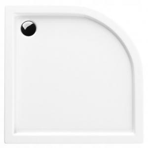 SCHEDPOL Brodzik akryl Competia z podbudową Stabilsound Plus 80x80 półokrąg