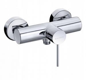 Bateria natryskowa ścienna KLUDI VITALLE VISE 1-uchwyt 2-otw mosiężna chrom