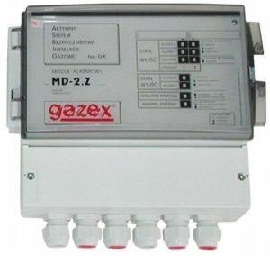 GAZEX Moduł alarmowy MD-4.A 4 wej.,zasilanie 12V