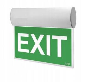 Awex Oprawa TWINS ECO LED 1,2W 3h PT srebrna 48h