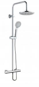 INVENA DESZCZOWNIA Z BATERIĄ TERMOSTATYCZNĄ ESLA