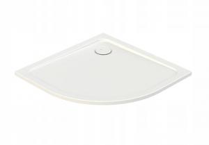 Brodzik akrylowy półokrągły SANPLAST Free Line BP/FREE 90x90x2,5+STB biały