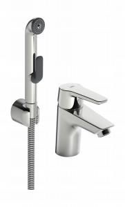 ORAS Bateria umywalkowa Saga z rączką prysznica Bidetta bez zaworu spust