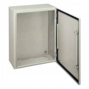 Obudowa CRN z płytą montażową 400 x 300 x 200 mm IP66 IK10 RAL7035