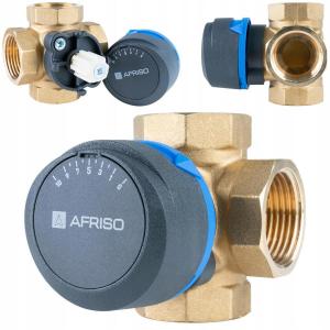 Zawór mieszający 4-drogowy obrotowy ARV 484 ProClick, DN25, Rp1, Kvs 9 m3/h