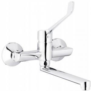 Bateria kuchenna ścienna ARMATURA KRAKÓW SPARC BLACK mosiądz