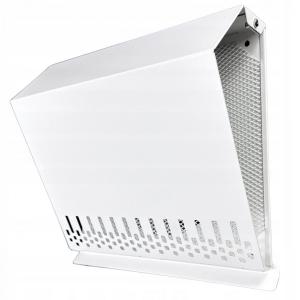 AWENTA Czerpnia ścienna metalowa fi160, biały