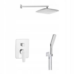 INVENA ZEST PODTYN Z BAT PODTYNK 2F DOKOS, KWADR BIAŁY, ROZETA