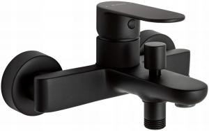 DEANTE Bateria wannowa ścienna Alpinia, nero