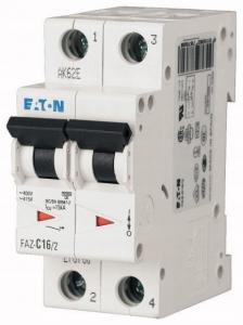 EATON Wyłącznik nadprądowy 15 kA, In=20 A, char. D, 2-bieg. FAZ FAZ-D20/2