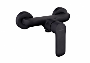 Bateria natryskowa INVENA SIROS CZARNA z zestawem natryskowym 48h