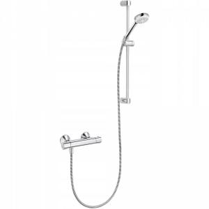 Zestaw prysznicowy KLUDI LOGO SHOWER DUO L = 600 mm chrom