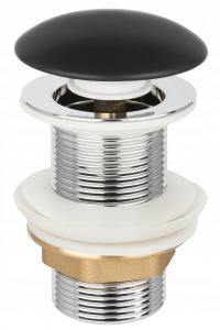 INVENA KOREK CLICK-CLACK, BEZ PRZELEWU, DUŻY GRZYBEK CZARNY PÓŁMAT