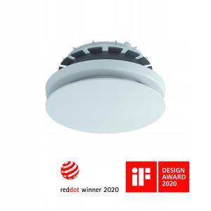 ZEHNDER Anemostat wywiewny ComfoValve Luna E125, White pakiet 24 szt.
