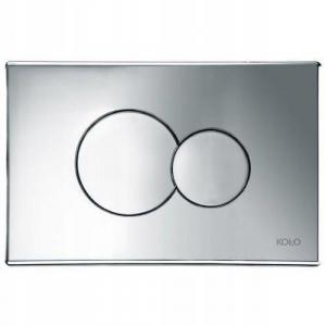 Przycisk spłukujący GEBERIT Eclipse chrom 215 x 140 mm