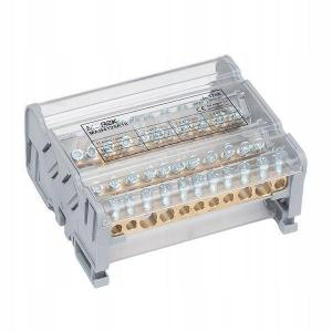 MOREK Blok dystrybucyjny Moblock 4P 125A-11 2x35 + 2x25 + 7x6mm2