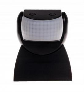 F&F DR-04B Czujnik ruchu PIR, czarny IP65 48h