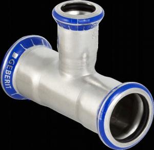 GEBERIT Trójnik Geberit Mapress Edelstahl redukcyjny d22-15