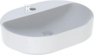 Umywalka Variform stawiana na blat, eliptyczna, B60 cm, H15.8 cm, T45 cm, b